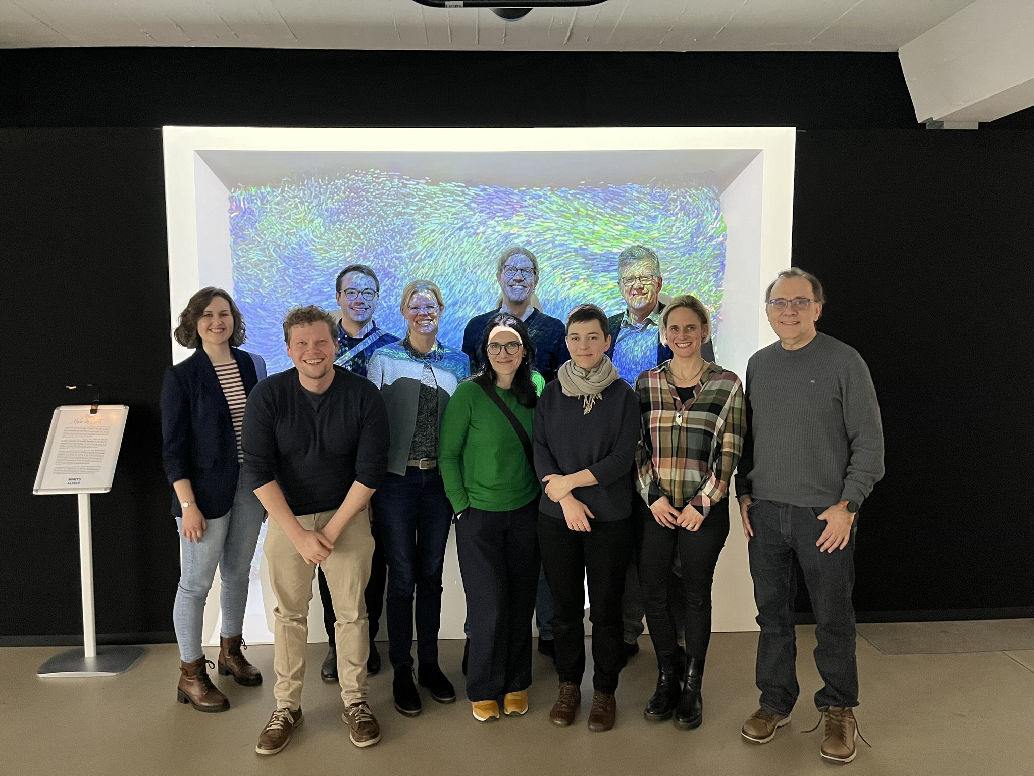 Teamfoto Kick-off Monets Garten