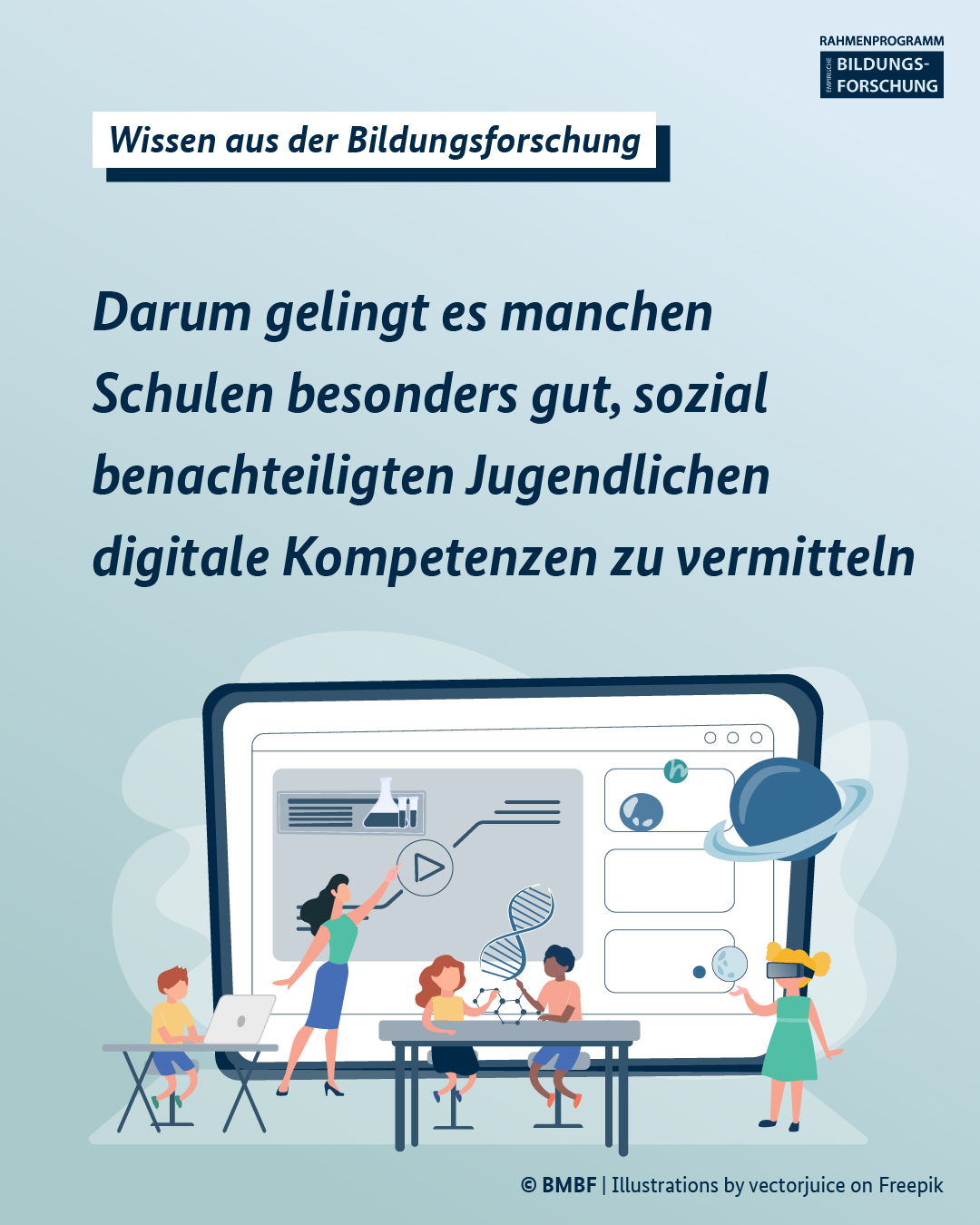 Teaser Wissen aus der Bildungsforschung (BMBF)